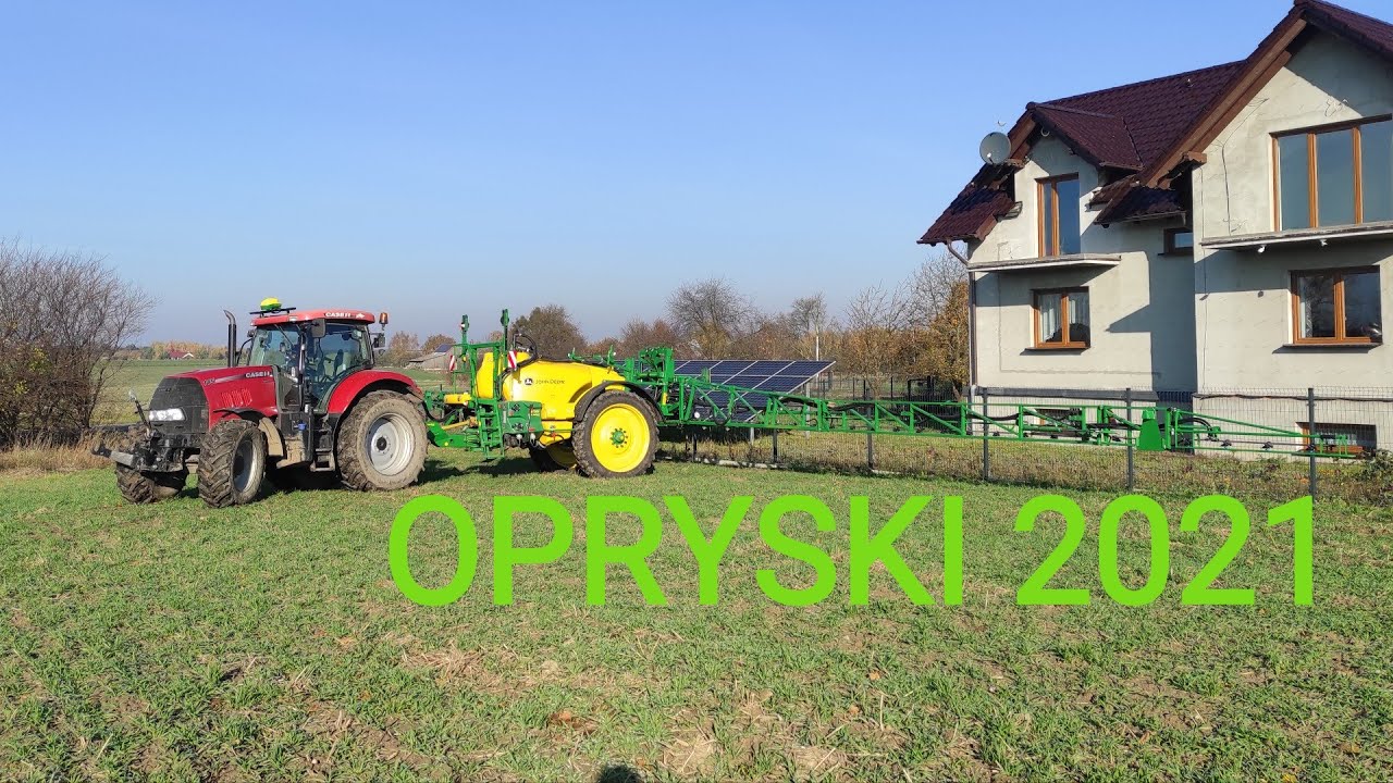 Odchwaszczenie nowym John Deerem M732i!
