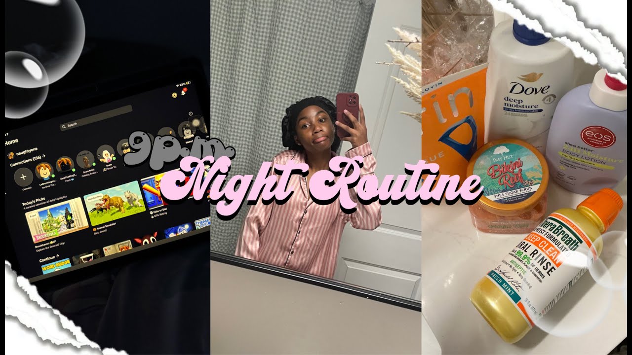 MY 9 p.m. NIGHT ROUTINE | chitchat, grwm, ootd, and etc