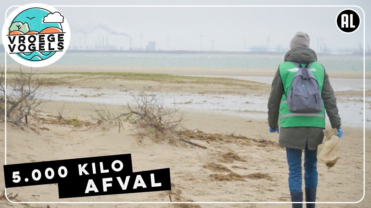 5.000 kilo afval per jaar op het strand Kwade Hoek | TV | Vroege Vogels