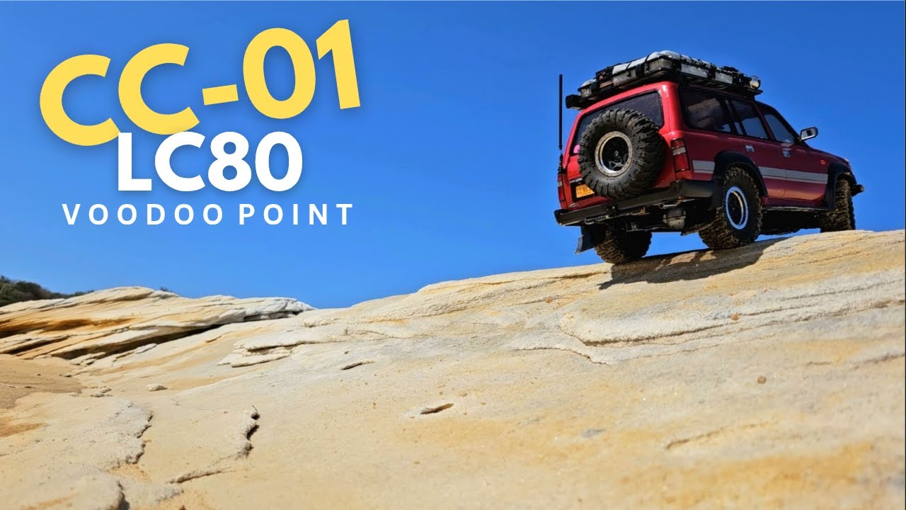 RC Adventure 2: Tamiya CC-01 LC80 & Axial SCX10 Hilux Conquer Sand, Rock & Water!