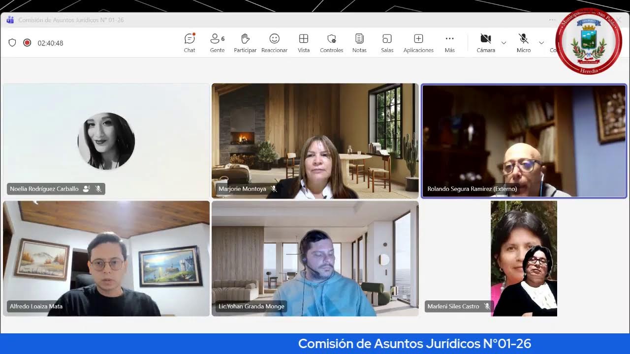 Comisión de Asuntos Jurídicos N°01-26