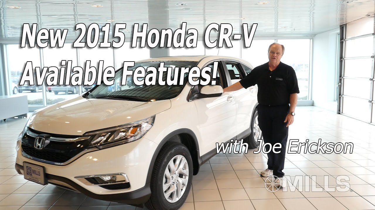 The NEW 2015 Honda CR-V Available Features