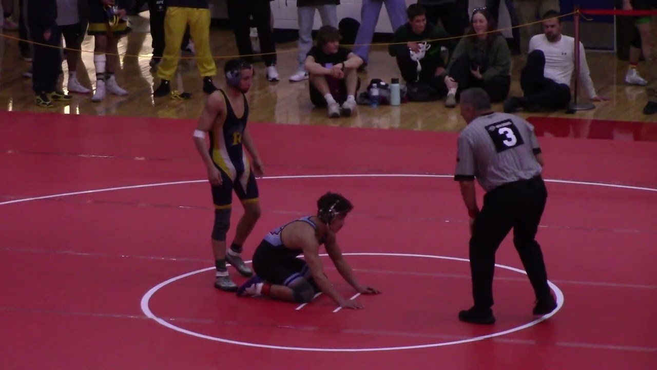 2026 EC Semi-State: 132lbs Isaiah Buikema (HC) vs Shines (SB Riley)