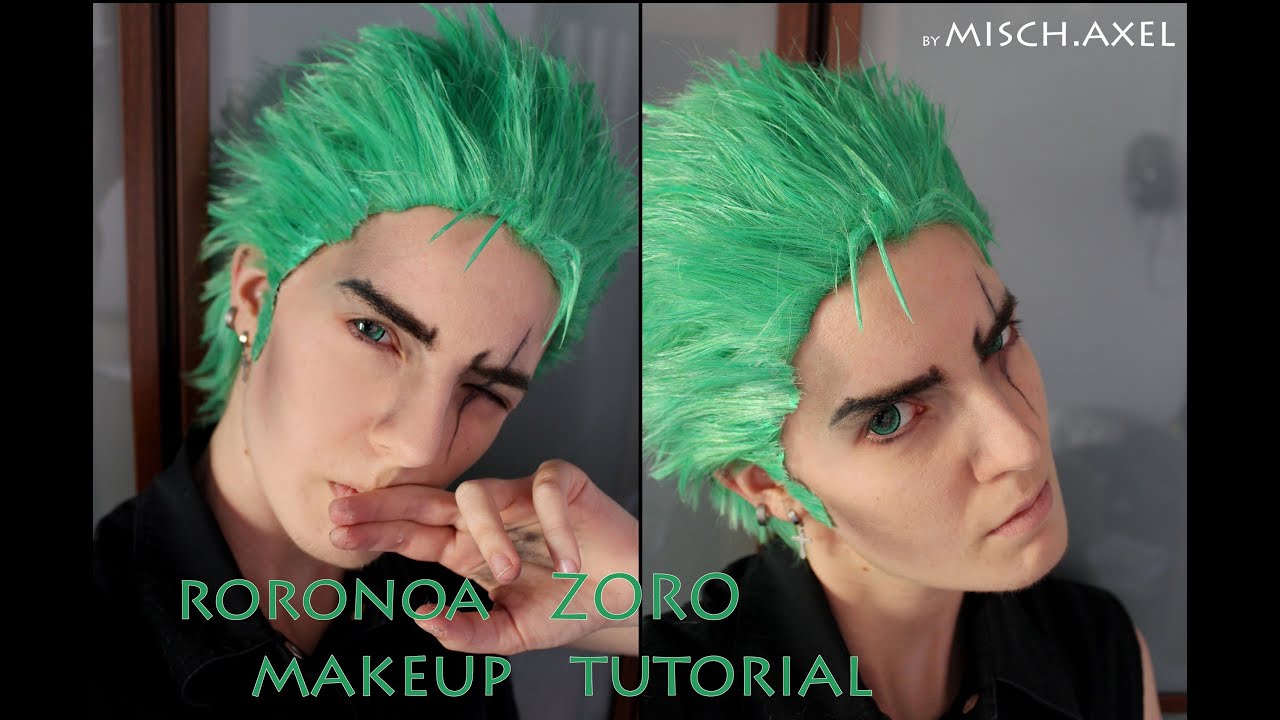 ZORO Roronoa - One Piece - Makeup Tutorial for cosplay by Misch.Axel