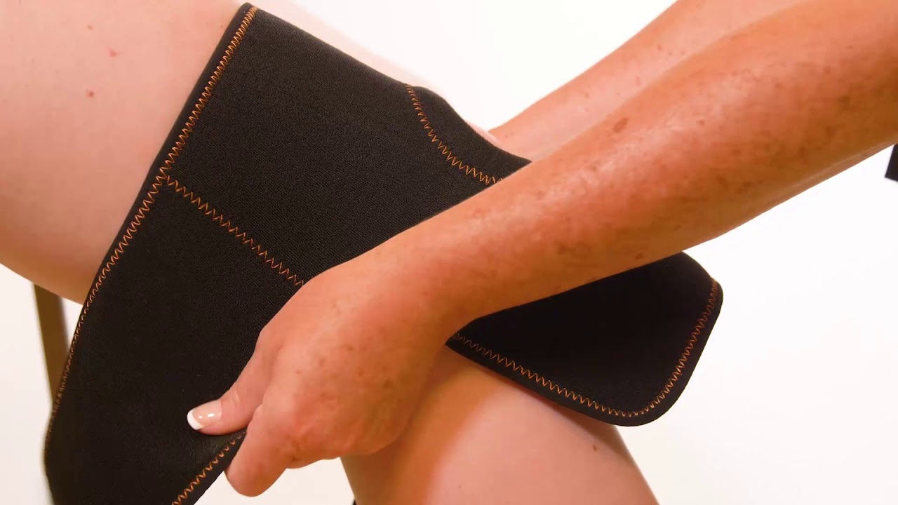117 Copper Compression Knee Wrap