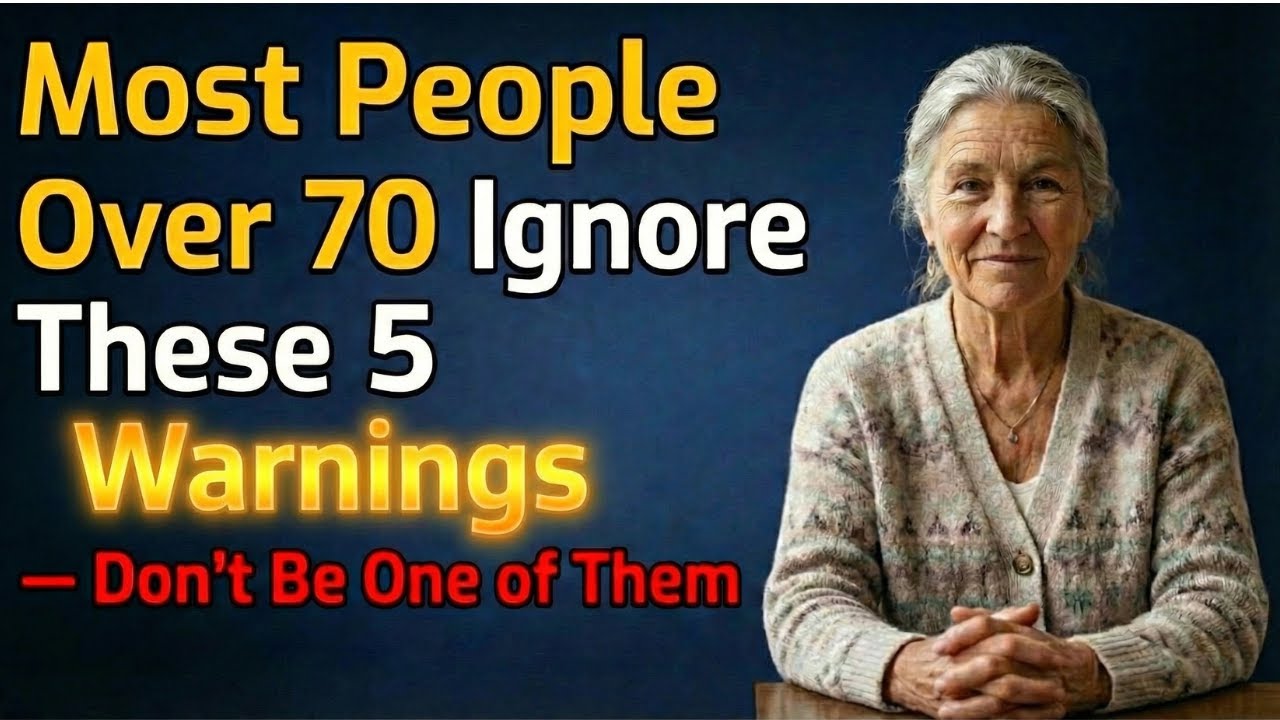 Most People Over 70 Ignore These 5 Warnings — Don’t Be One of Them