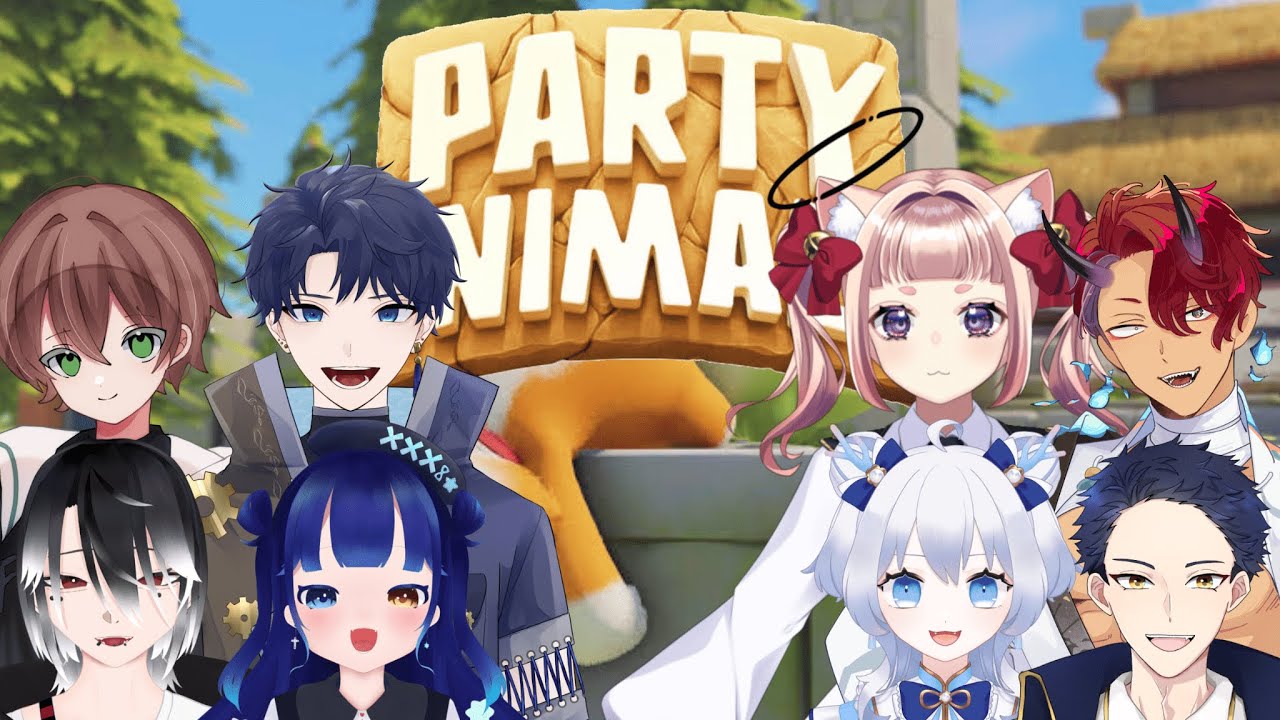 【Party Animals】わちゃわちゃ動物大乱闘⚓