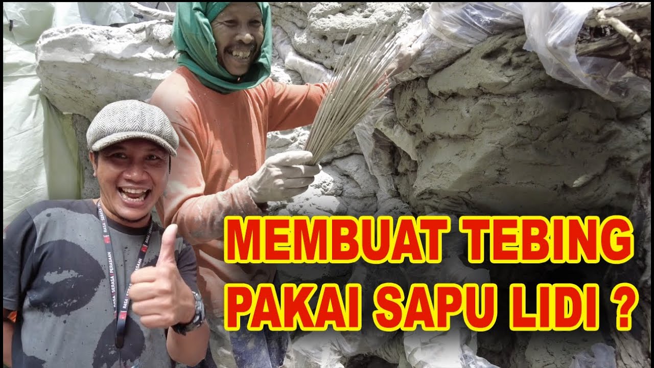 MEMBUAT TEBING, PAKAI SAPU LIDI ?  VERTICAL SCAPE DI LAHAN 7 X 3 M. episode II