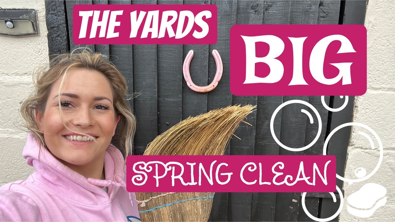 THE YARDS BIG SPRING CLEAN ~ Stables much needed make over || KATIELEWIS100