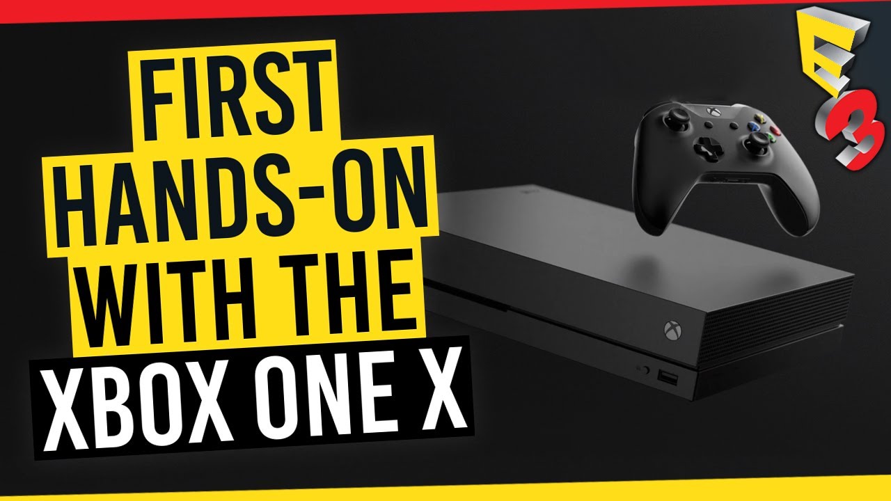 Xbox One X Hands On - You Won't Believe How Small Xbox One X Is!