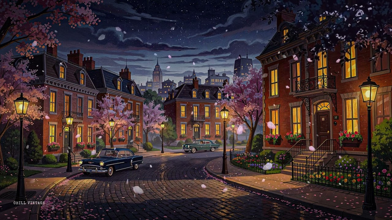 1930s Oldies Playing in Another Room on a Calm Spring Evening | Vintage Music
