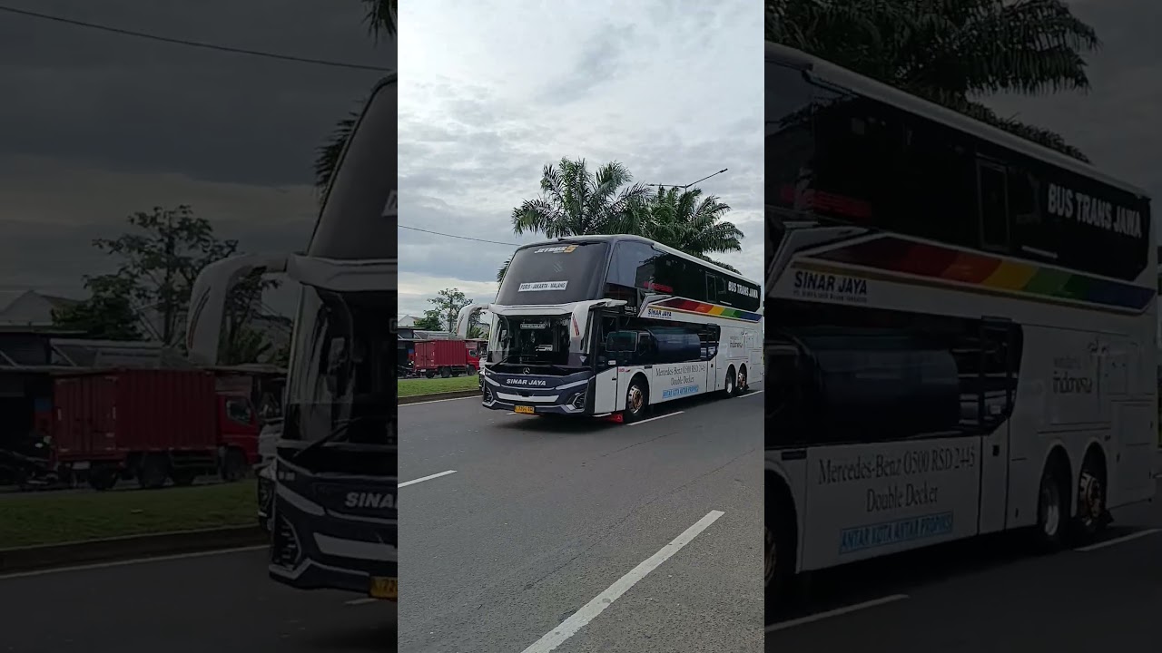 PO Sinar Jaya 59DD Ft Jetbus 5 SDD mercedes-benz O500RSD 2445 Euro 5 