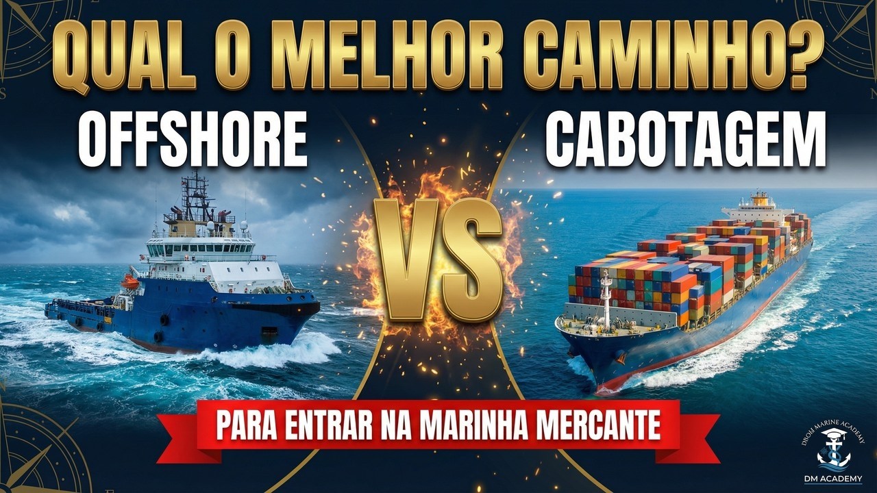 Qual é melhor: Cabotagem ou Offshore?