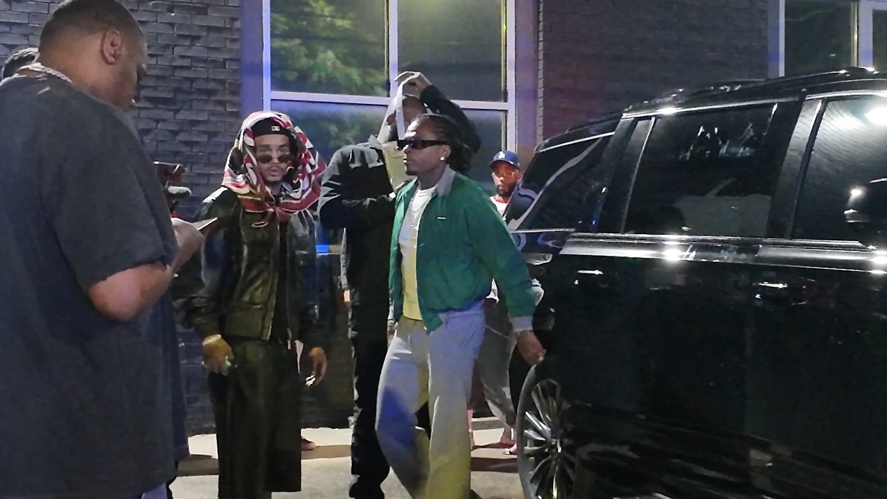 Gunna Pulls Up with 5 Escalades at Opium Nightclub
