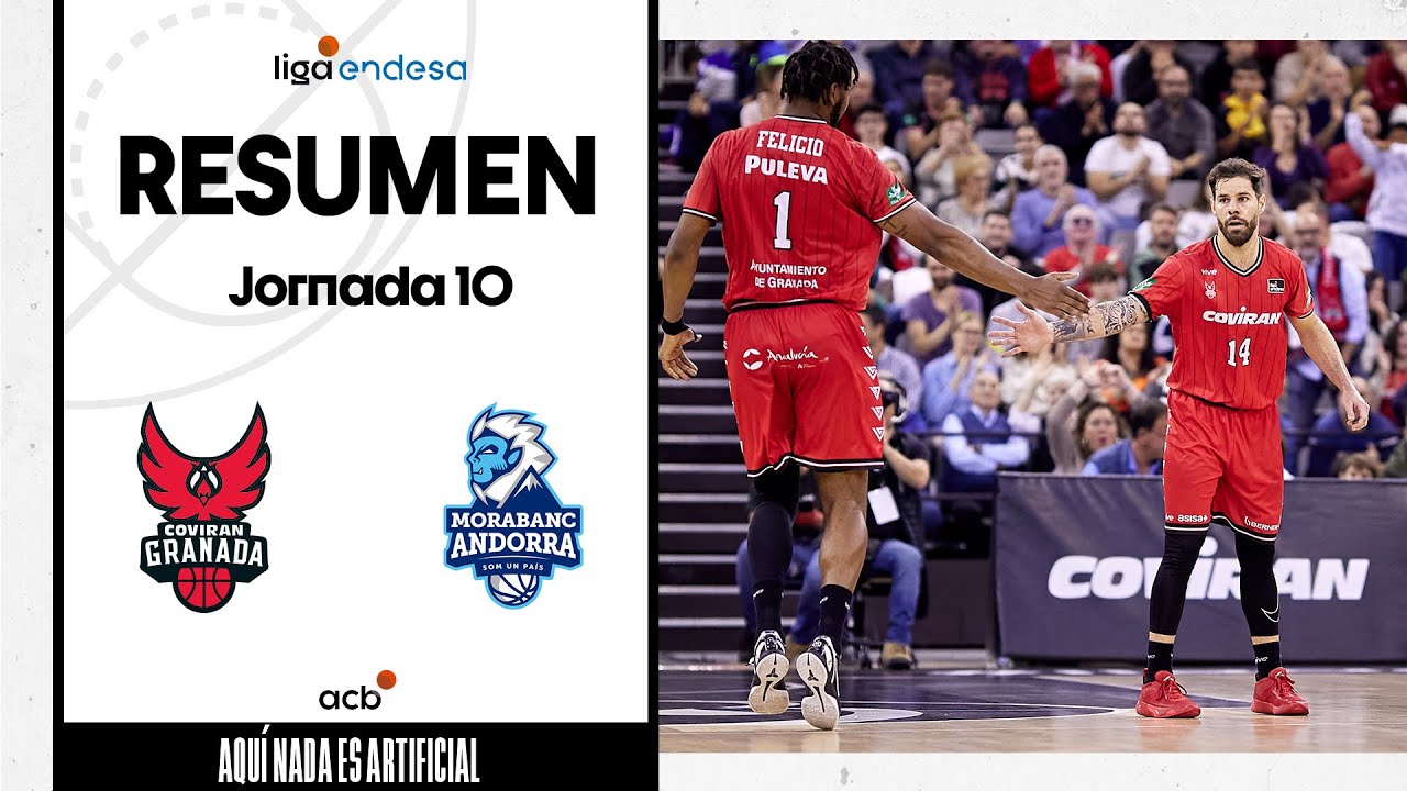 Coviran Granada - MoraBanc Andorra  (91-88) RESUMEN | Liga Endesa 2023-24