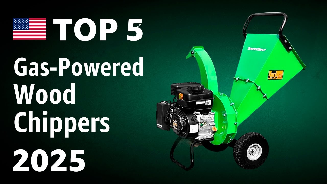 TOP—5. Best Gas-Powered Wood Chippers 2025