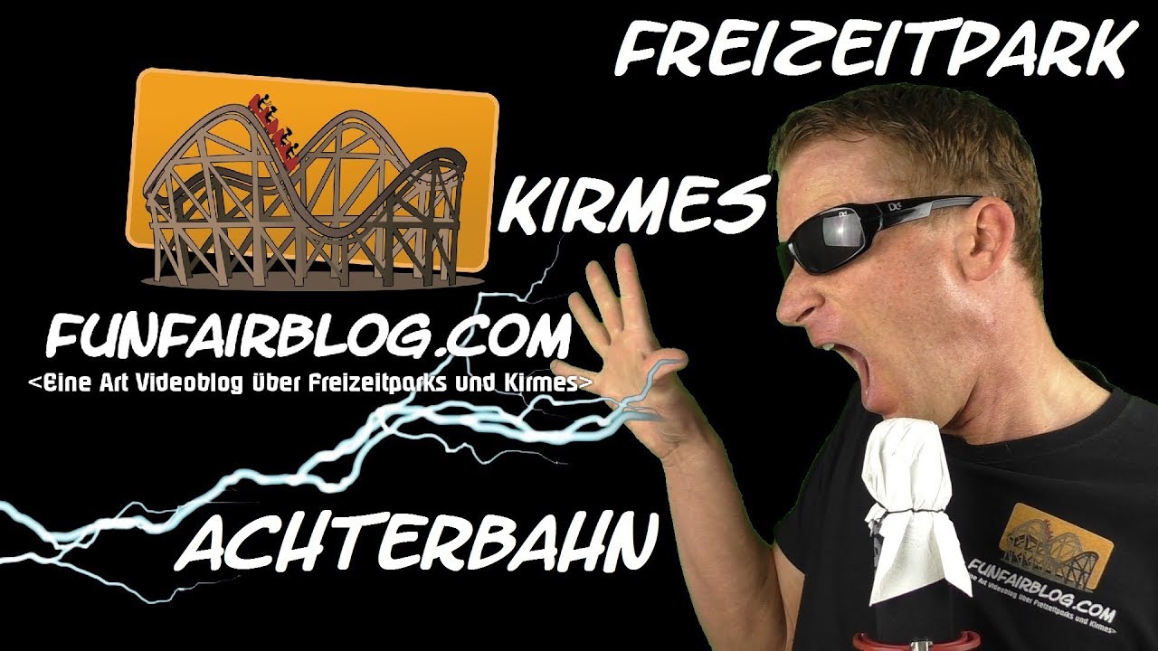 Achterbahn Kirmes Freizeitpark Volksfest | Funfairblog [HD]