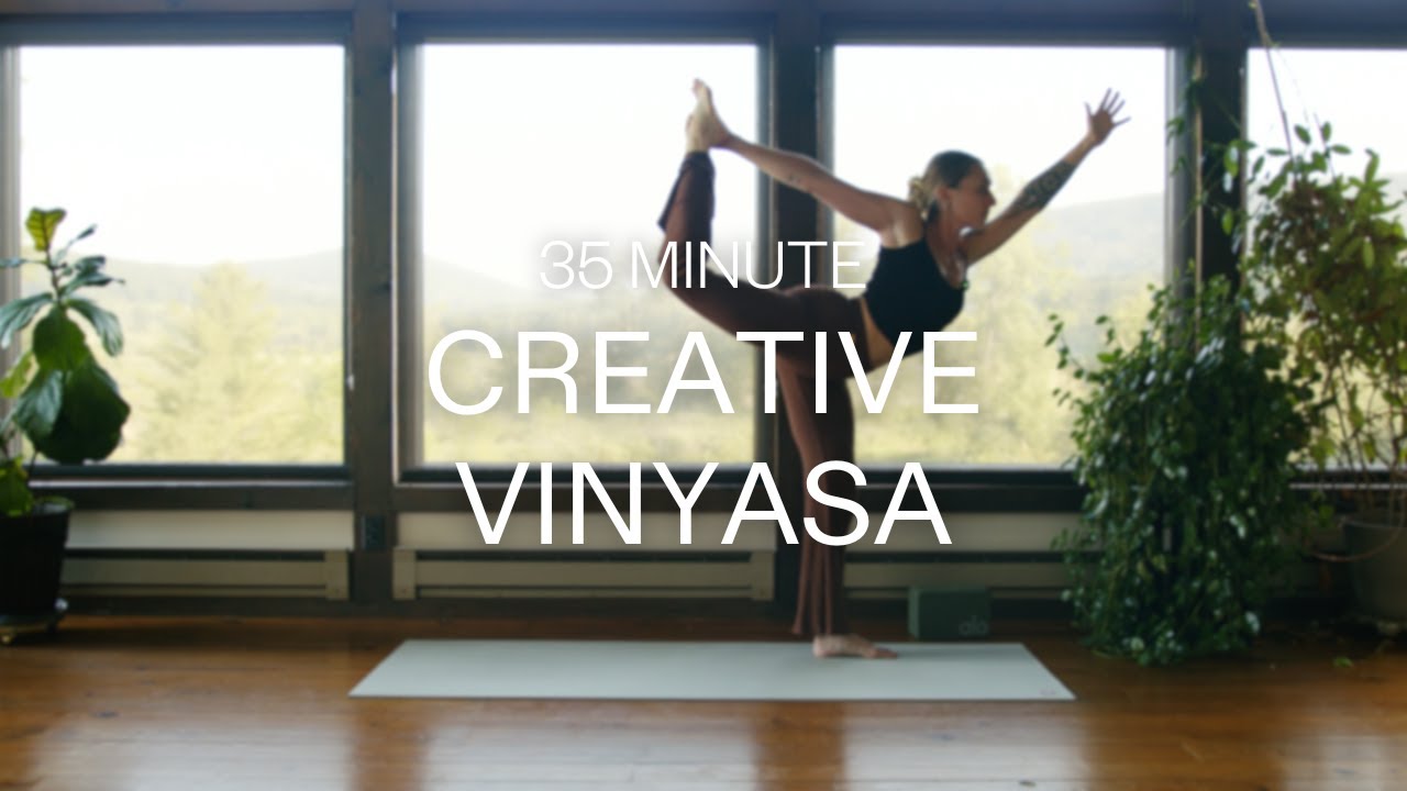 35 Minute Creative Vinyasa | funky no repeats yoga flow