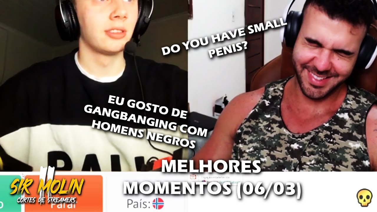 RENAN NO OMEGLE 06/03 (MELHORES MOMENTOS) - Cortes do REnanPlay