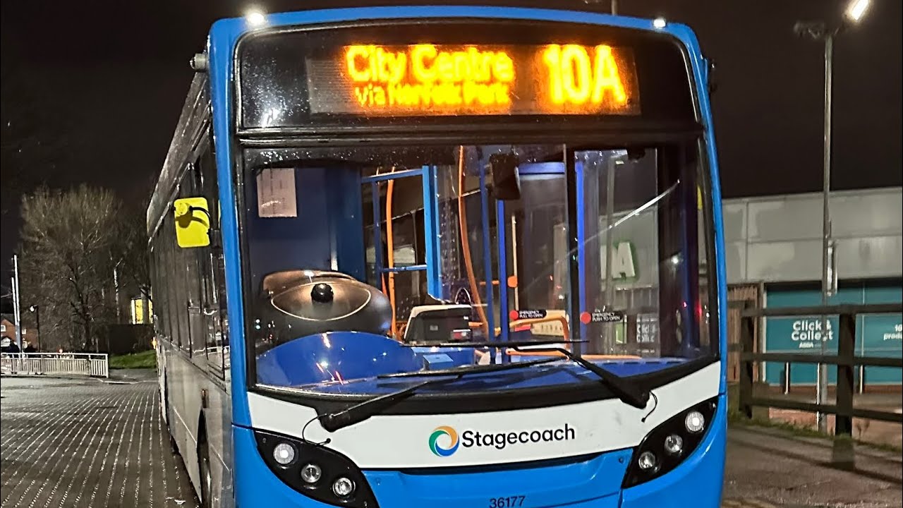 *Loan* Stagecoach Yorkshire Enviro200 Dart (36177 - YN60 FKM)