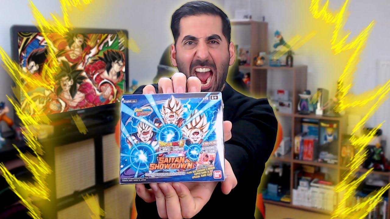 Das 4. JUBILÄUM Saiyan Showdown Display ist 🔥 Dragon Ball Super Card Game Saiyan Showdown Opening