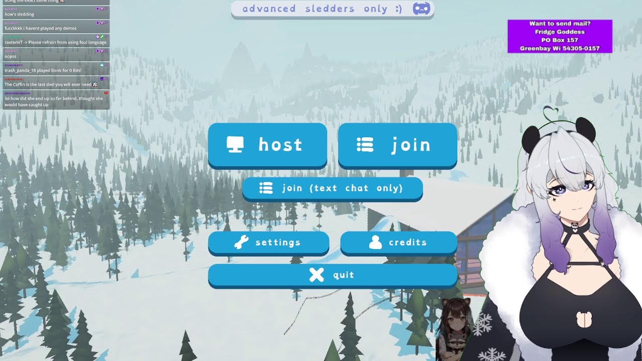 Sledding Game with Frens