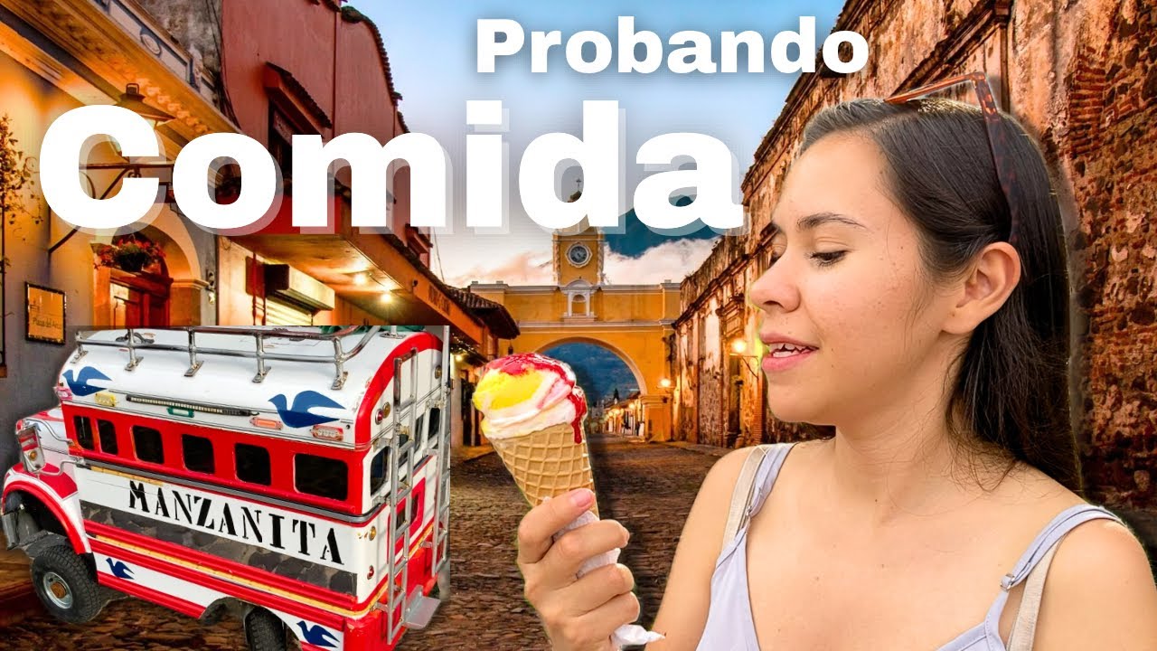 Probando comida GUATEMALTECA 🇬🇹😱😍 