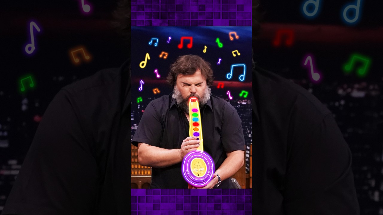 Jack Black performs his legendary Sax-A-Boom! #shorts