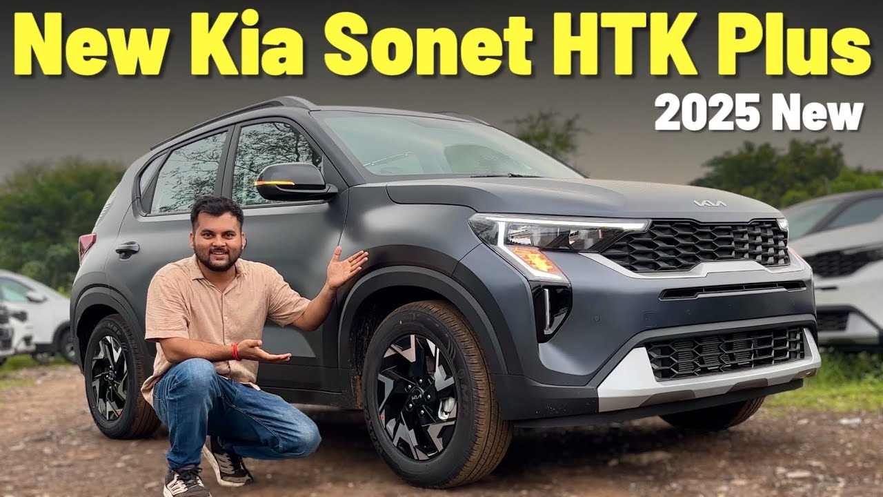 New 2025 Kia Sonet HTK Plus is here🔥Value For Money? | Detailed Walkaround✅