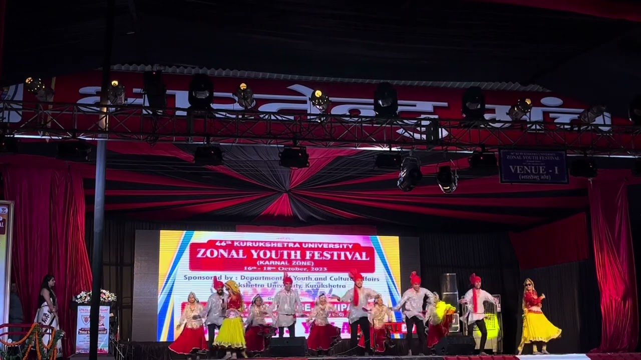 Sakhi Odhna Pehrna - Haryanvi Pop Song - Zonal Youth festival || Arya college Panipat