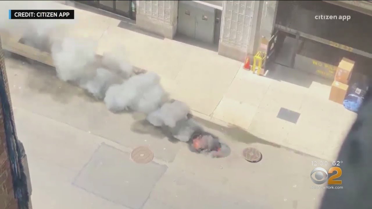 Manhole Fire On E. 32nd Street, 2 Buildings Evacuated