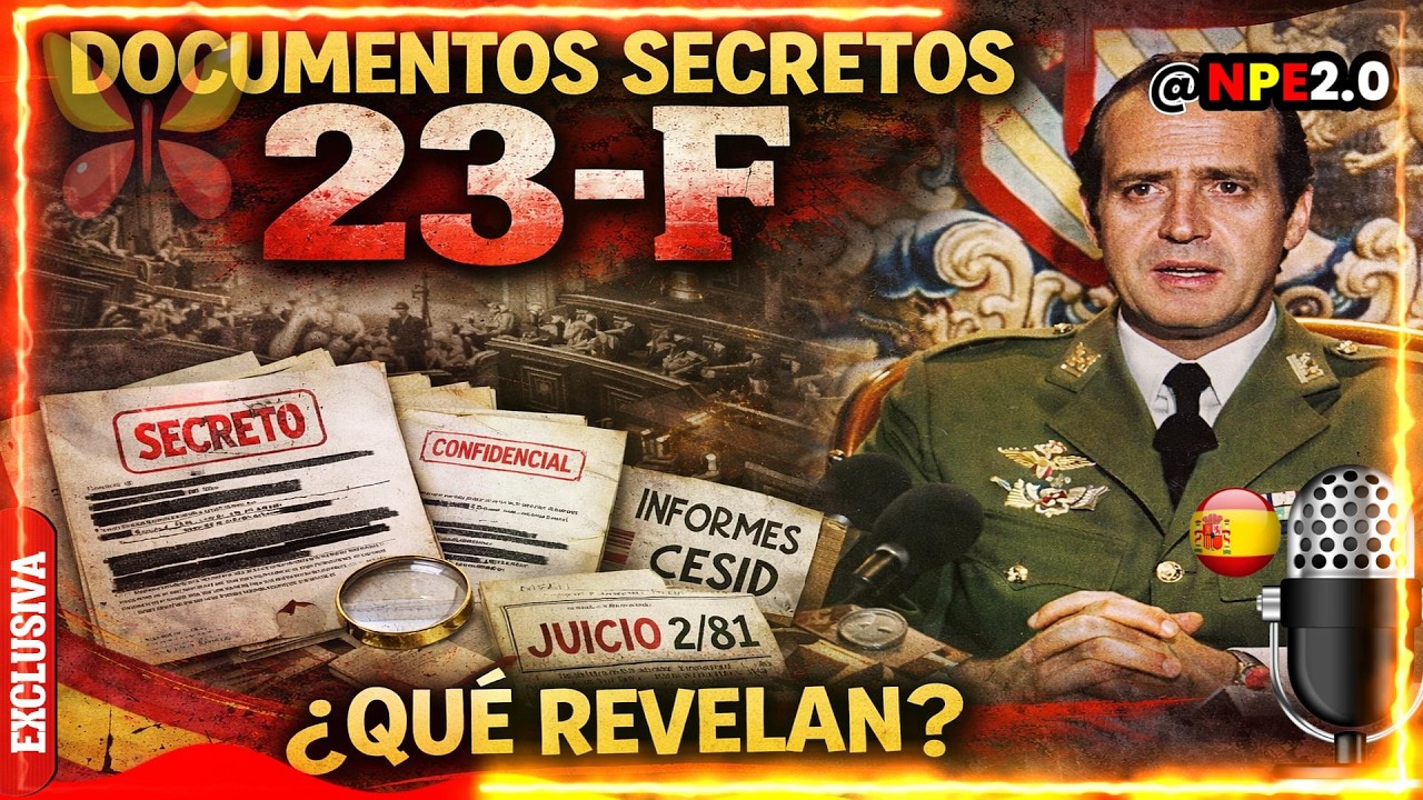 Documentos desclasificados 23-F 📁 DOCUMENTOS SECRETOS: 📄 &iquest;Qu&eacute; revelan realmente? #23f
