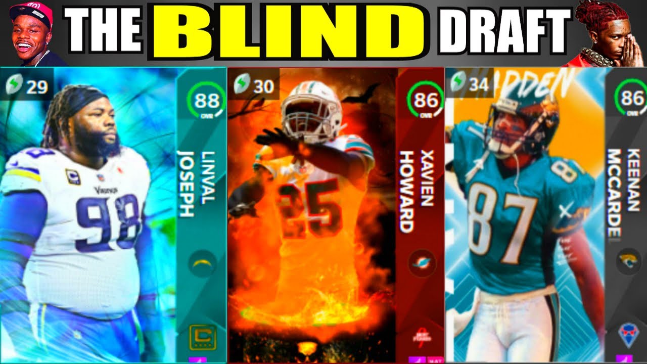 THE BLIND DRAFT1 Madden 21 Draft Champions Gameplay