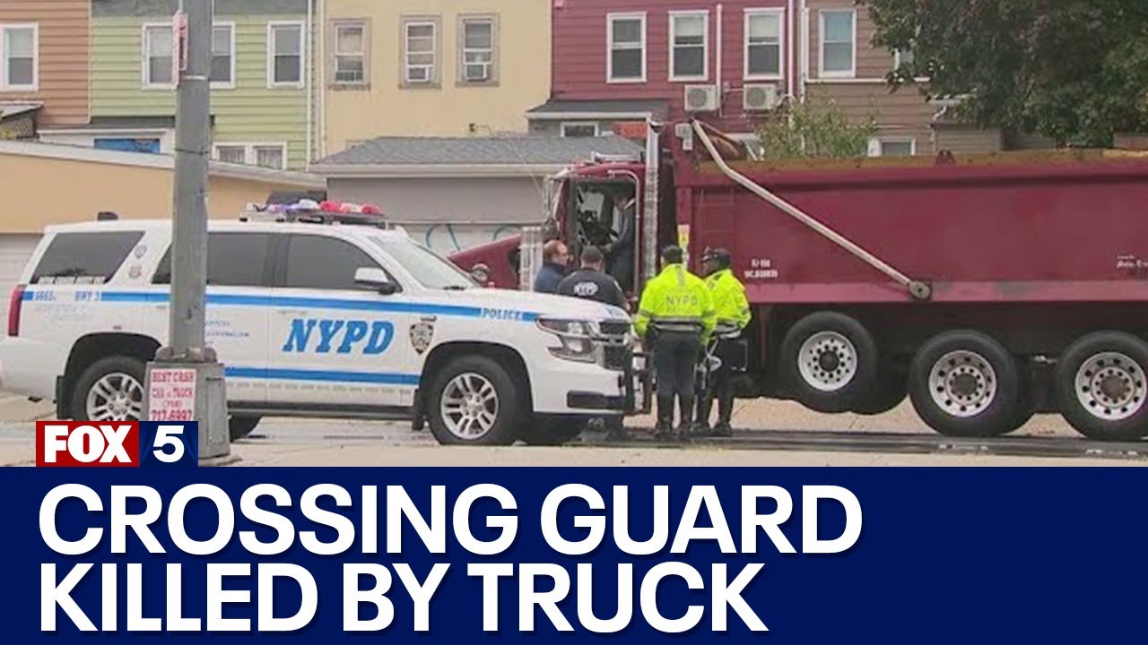Crossing guard killed by truck in Queens