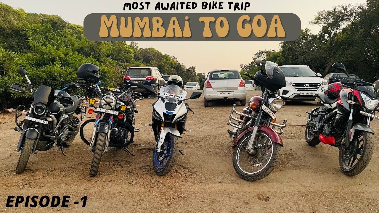 Mumbai to Goa bike trip || Waited 6 years for this DREAM trip on R15M 🔥🔥