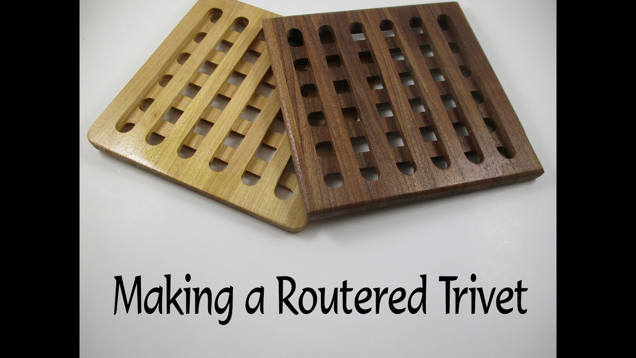 Making a Routered Trivet