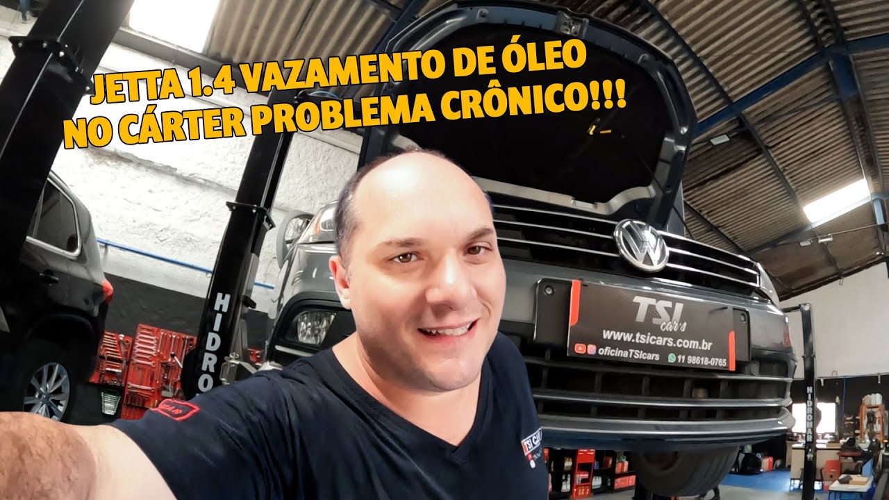 JETTA VAZAMENTO DE OLEO NO CARTER