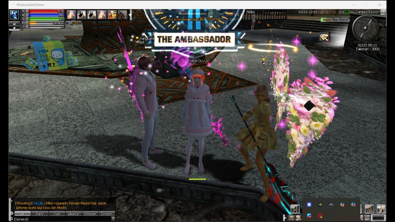 Pleasure Ran Online Indonesia - war guild everybody
