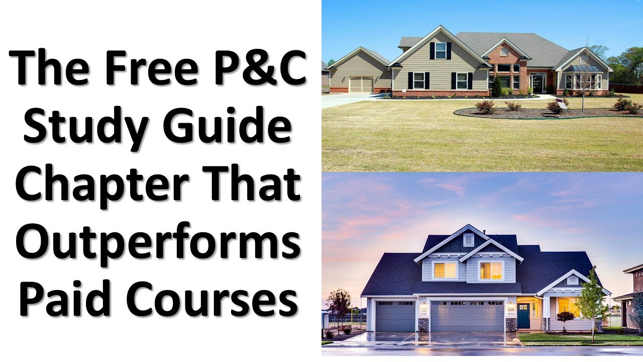 Free Property And Casualty Study Guide