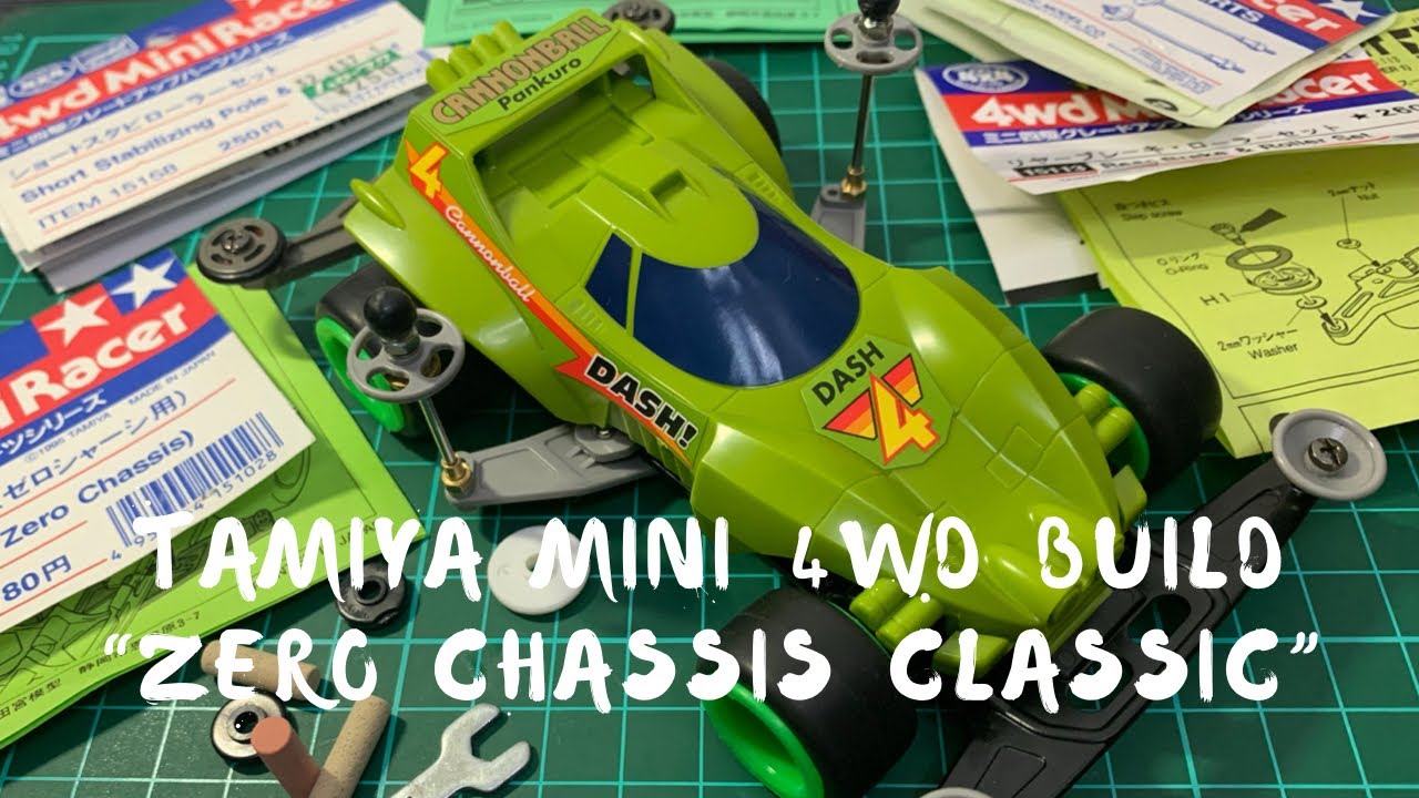 Tamiya Mini 4WD Build (Zero Chassis Classic) 