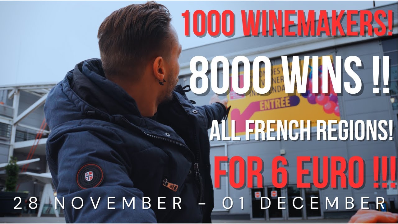 Salon des Vins des Vignerons Indépendants - Paris - How to taste 6000/8000 wines for almost free!!!