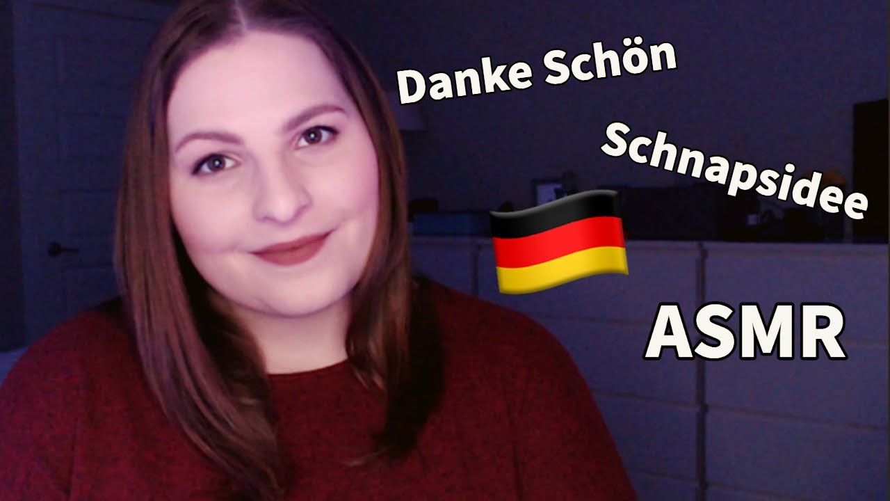 ASMR German Trigger Words for the BEST TINGLES