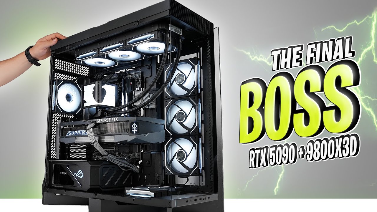 RTX 5090 Build Breaking Limits | Luca L70, 9800X3D + Benchmarks | NEW Panorama SE ARGB AIO