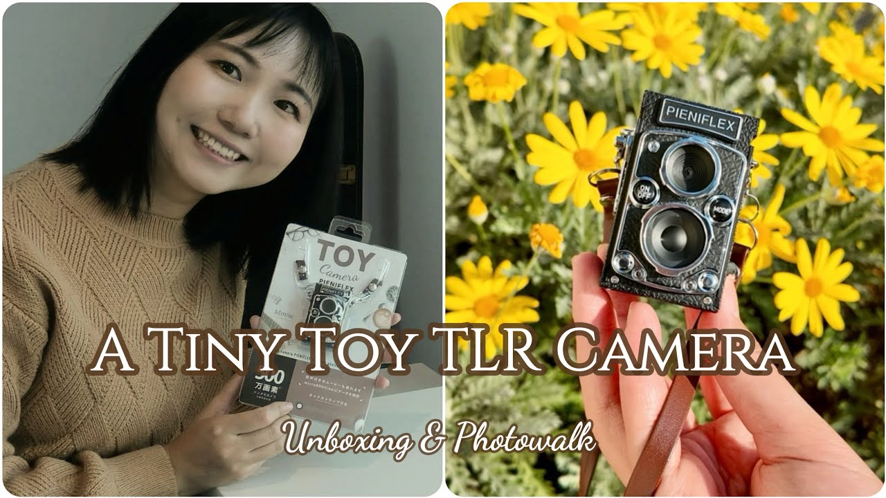 Pieniflex | 📷 This Tiny TLR Camera Shoots Super Nostalgic Retro-Style Photos 📦 Unboxing & Photowalk✨