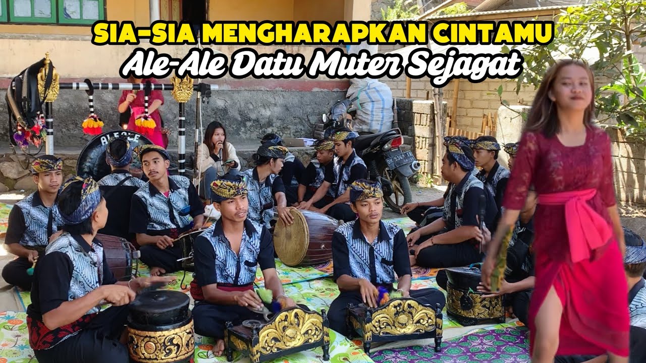 ALE-ALE DATU MUTER SEJAGAT MEMBAWAKAN LAGU DANGDUT SIA-SIA MENGHARAPKAN CINTAMU
