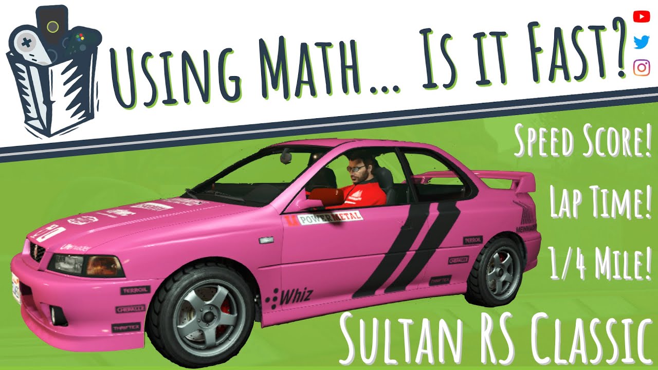Sultan RS Classic Lap Time Predictions - GTA Tuners Tested! [HD]