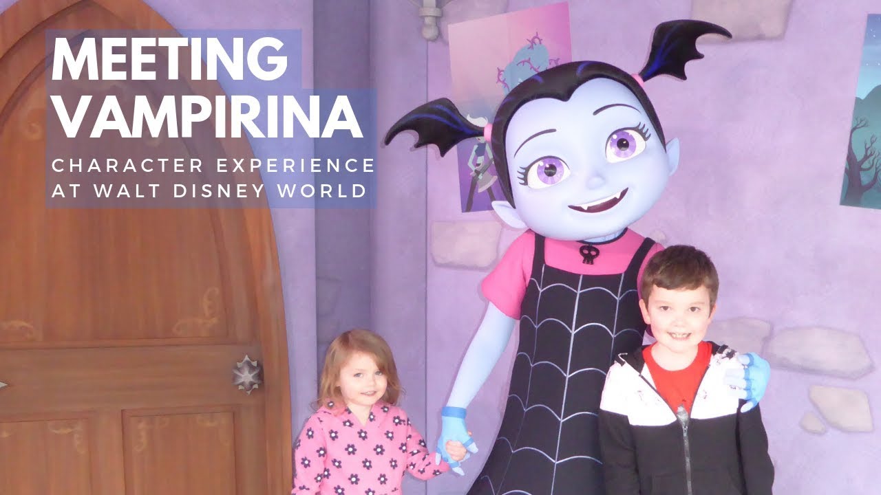 Meeting Vampirina at Disney's Hollywood Studios in Walt Disney World