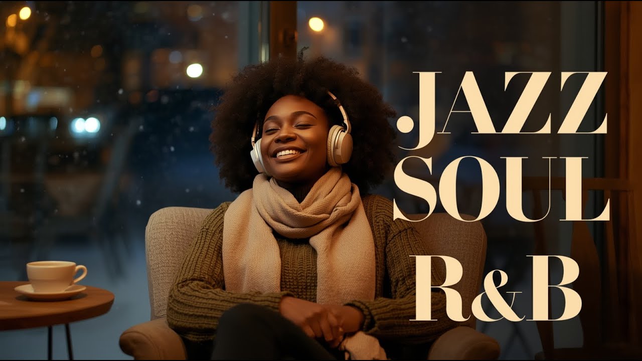 Snowfall City Nights 🎷 Winter Smooth Soul R&B #747 #JazzInstrumentalLive