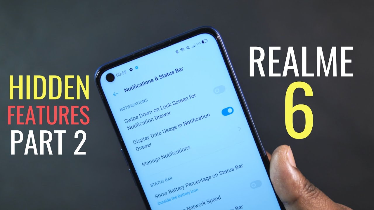 Realme 6 Hidden Features Part 2 | Top 50+ Best features of Realme 6 |Hindi|