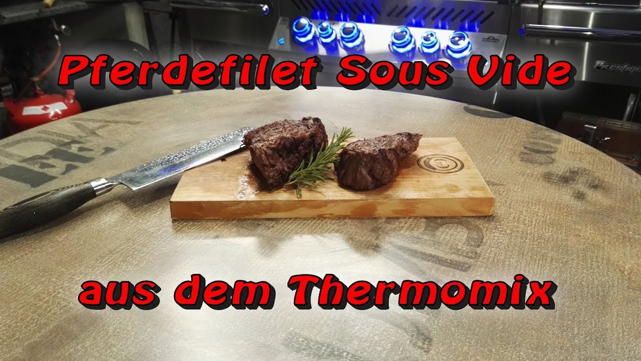 📷 Pferdefilet Sous Vide aus dem Thermomix    «unglaublich zart»